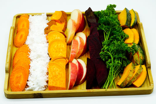 10 Fruits & Veggies Topper