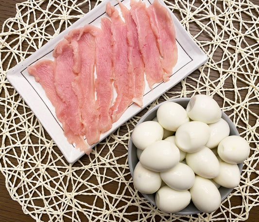 Chicken Quail Egg Wraps