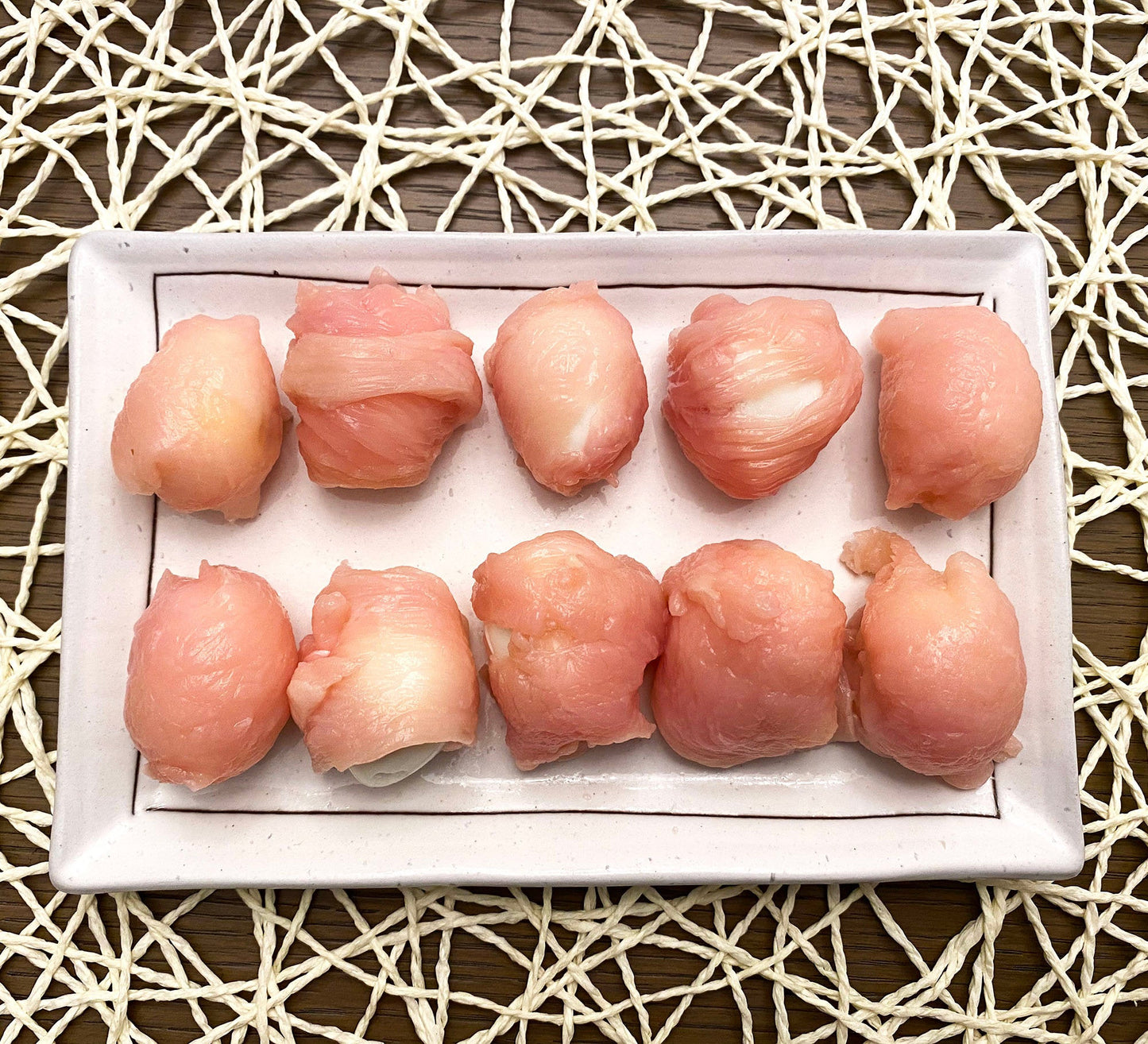 Chicken Quail Egg Wraps